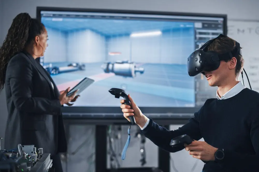 Virtual Reality Technologie für Industriedesign