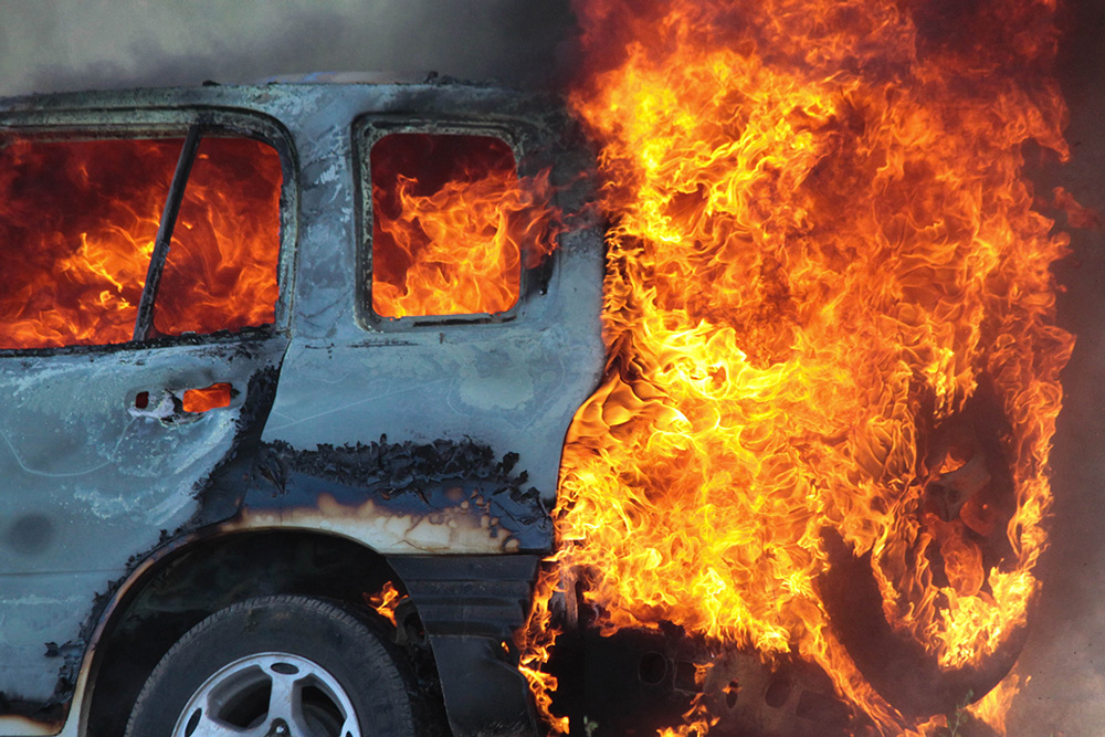 Fahrzeugbrand Gutachten